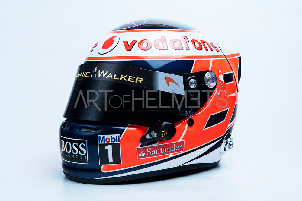 Jenson Button 2013 Formule 1 - Réplique 1:1 du casque