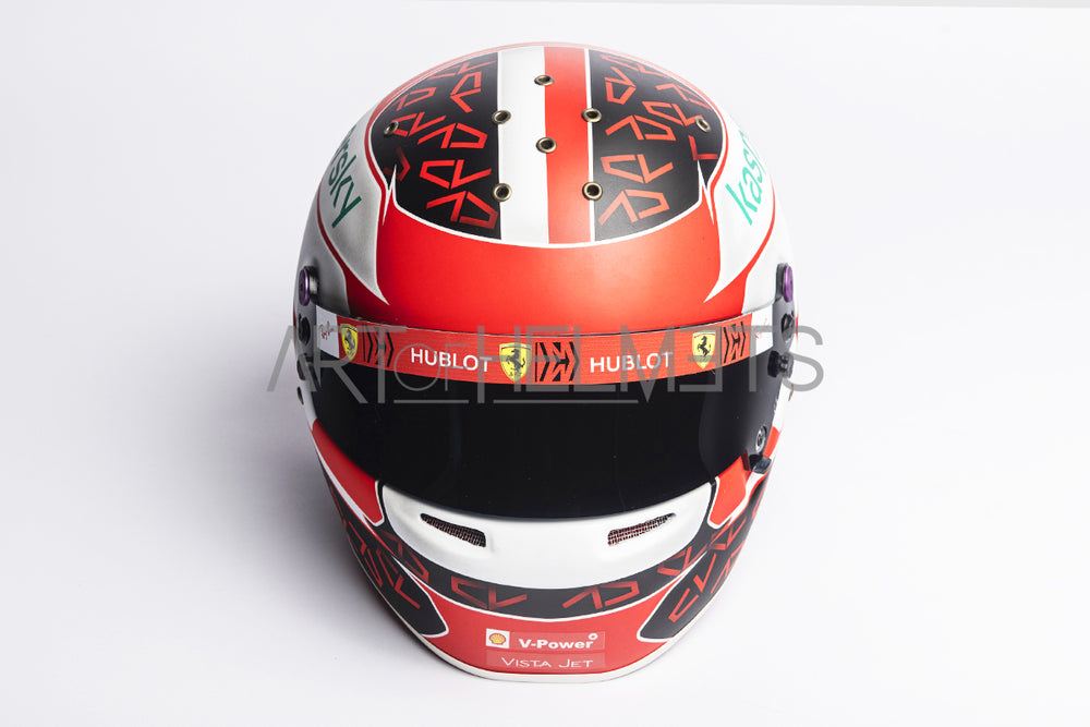 Charles Leclerc 2020 F1 Casque Full-Size 1:1 Réplique