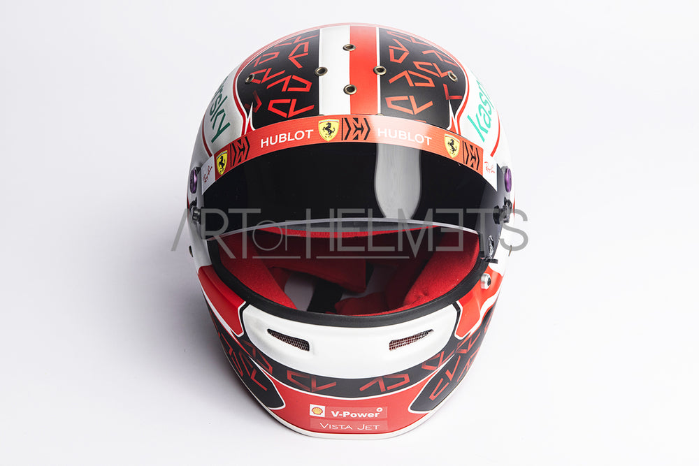 Charles Leclerc 2020 F1 Casque Full-Size 1:1 Réplique