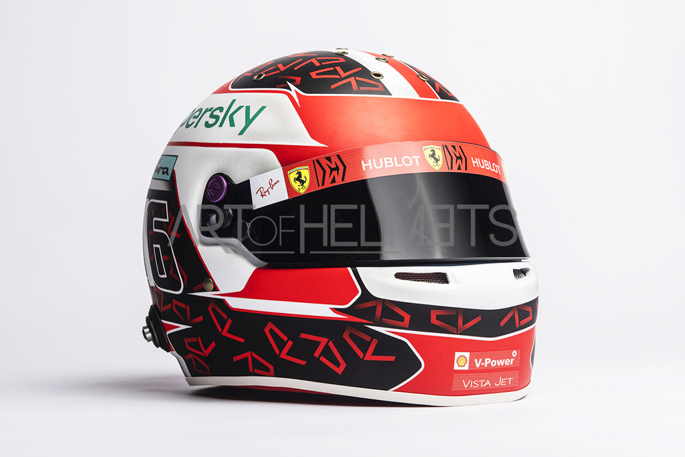 Charles Leclerc 2020 F1 Casque Full-Size 1:1 Réplique