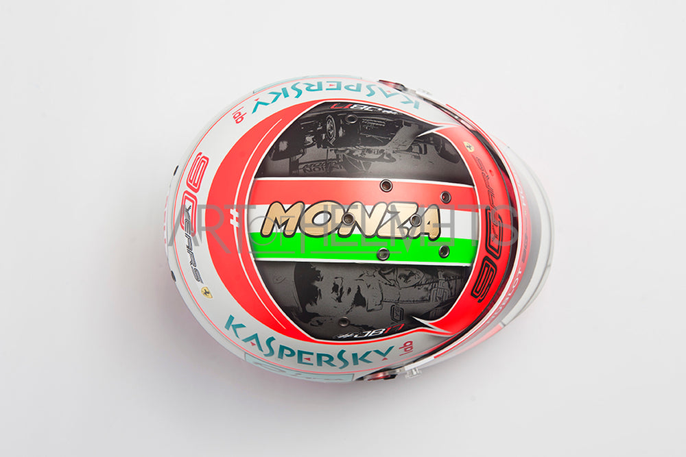Charles Leclerc 2019 Monza GP Casque Réplique 1:1 Full-Size 1:1 de Monza GP