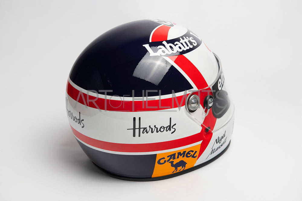 Nigel Mansell 1992 Champion du monde de F1 Casque réplique taille réelle 1:1