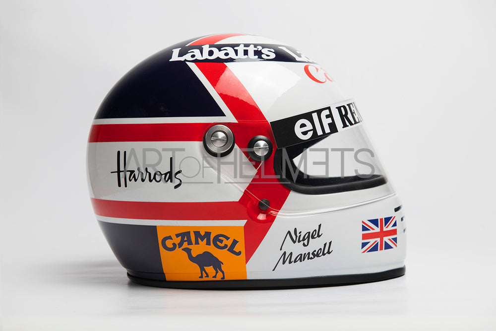 Nigel Mansell 1992 Champion du monde de F1 Casque réplique taille réelle 1:1