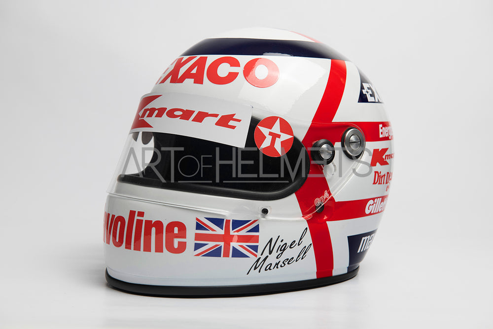 Nigel Mansell 1993 Indy Car Full-Size 1:1 Replica Helmet