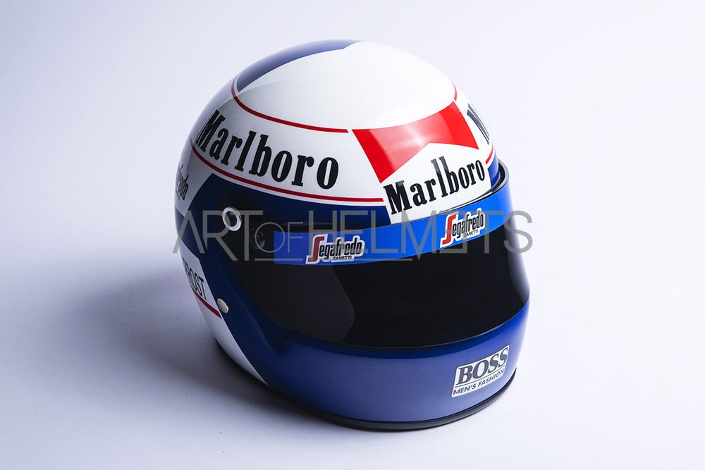 Alain Prost 1985 Full-Size 1:1 Replica Helmet