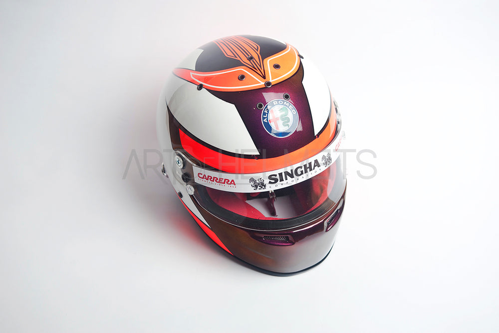 Kimi Räikkönen 2019 Casque pleine grandeur 1:1 Replica 2019