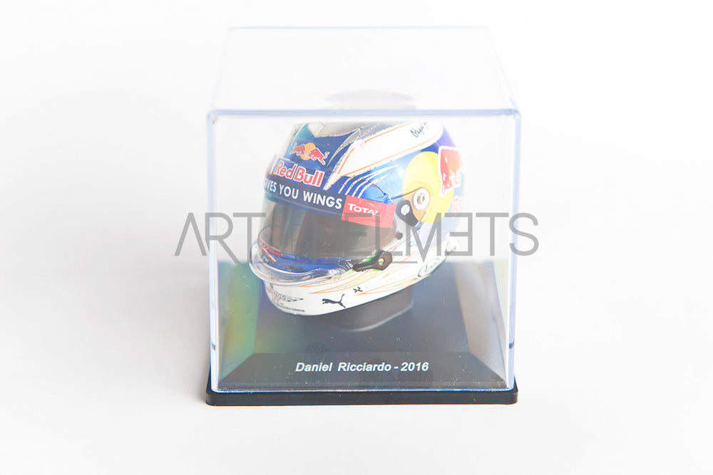 Daniel Ricciardo 2016 Mini Casque Réplique à l'échelle 1:5 de Daniel Ricciardo 2016