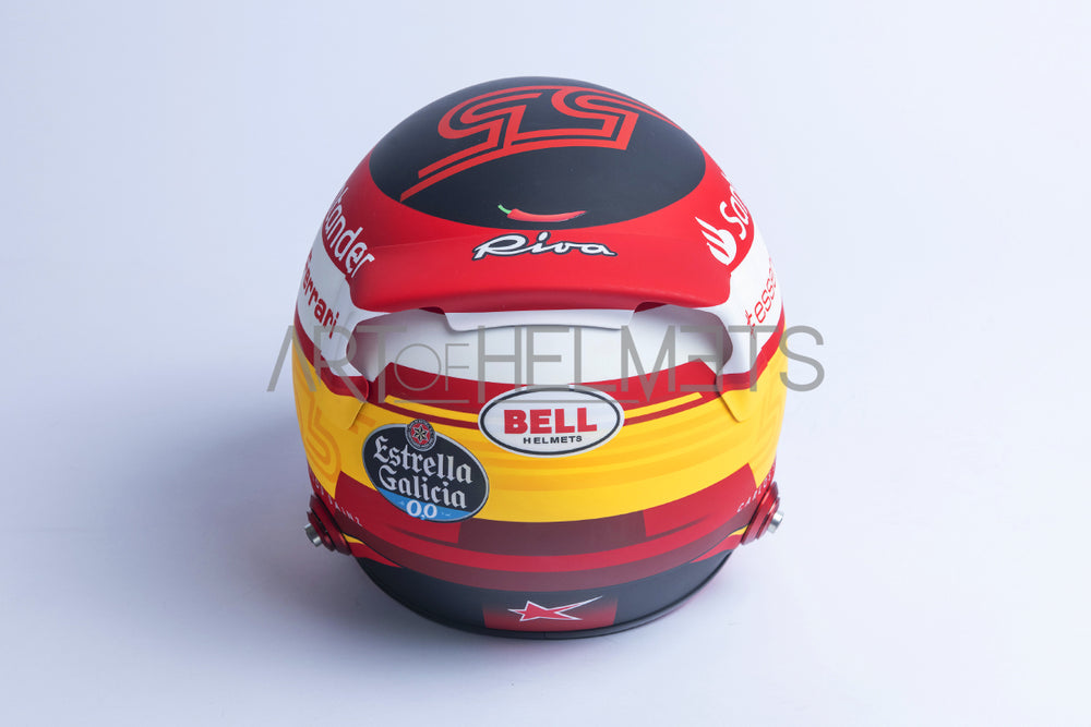 Carlos Sainz 2022 F1 Full-Size 1:1 Replica Helmet