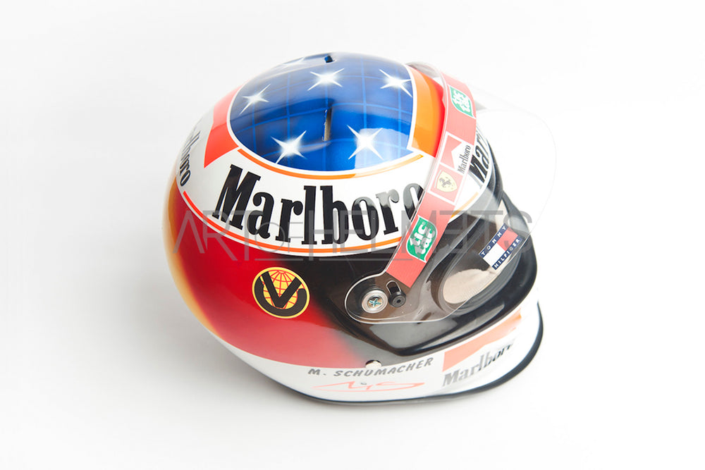 Michael Schumacher 1999 Réplique de casque pleine grandeur 1:1 de Michael Schumacher
