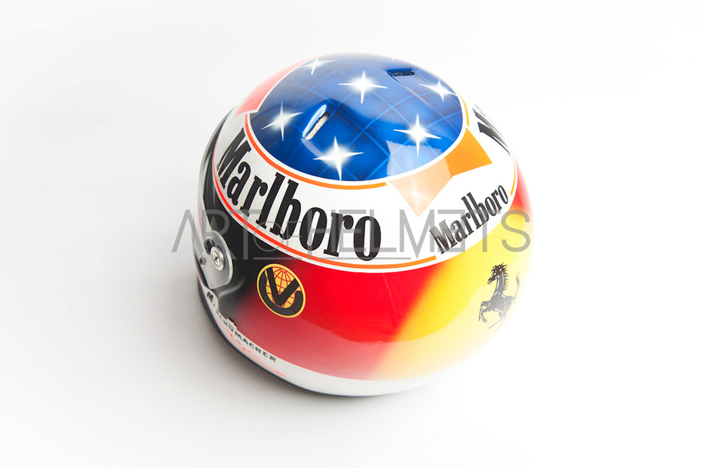 Michael Schumacher 1999 Réplique de casque pleine grandeur 1:1 de Michael Schumacher