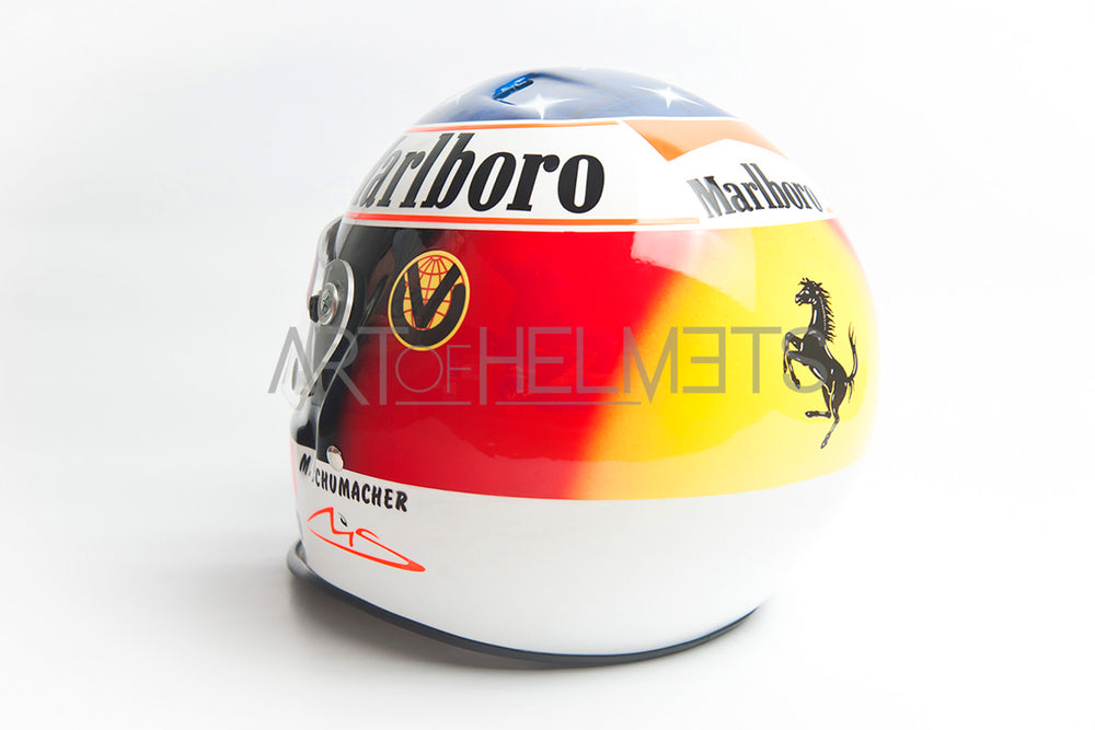 Michael Schumacher 1999 Réplique de casque pleine grandeur 1:1 de Michael Schumacher