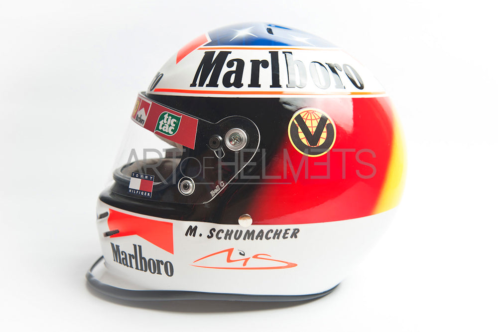 Michael Schumacher 1999 Réplique de casque pleine grandeur 1:1 de Michael Schumacher