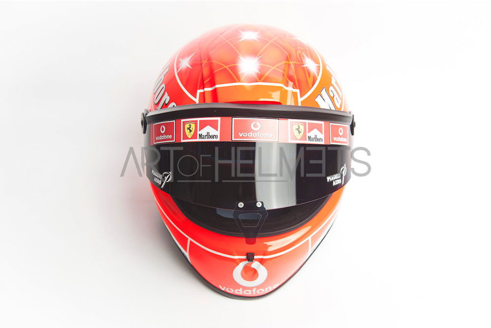 Michael Schumacher 2005 Casque pleine grandeur 1:1 réplique 1:1 pour Michael Schumacher