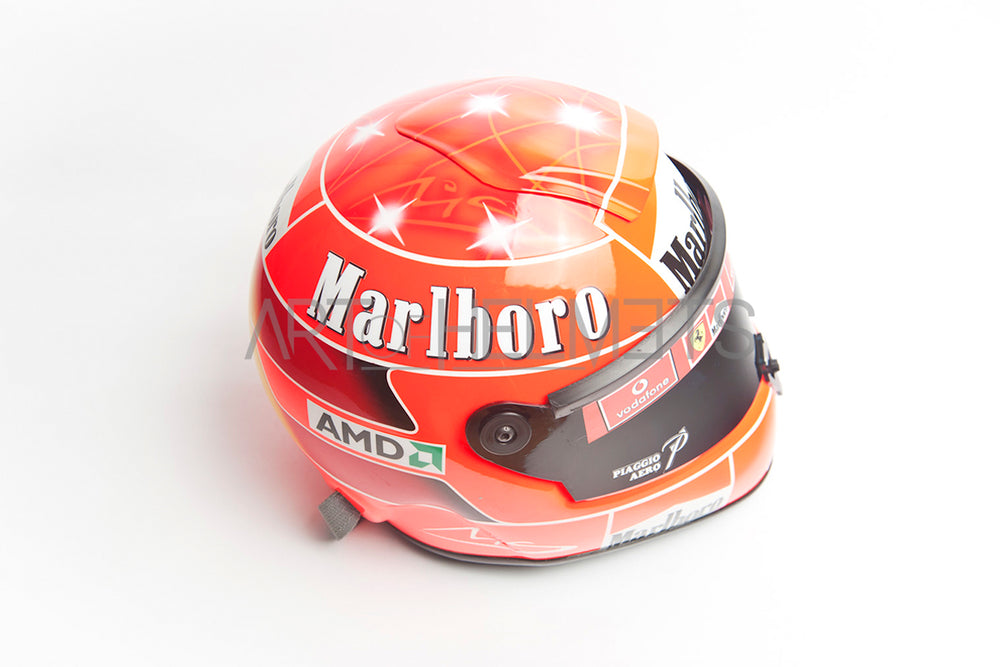 Michael Schumacher 2005 Casque pleine grandeur 1:1 réplique 1:1 pour Michael Schumacher