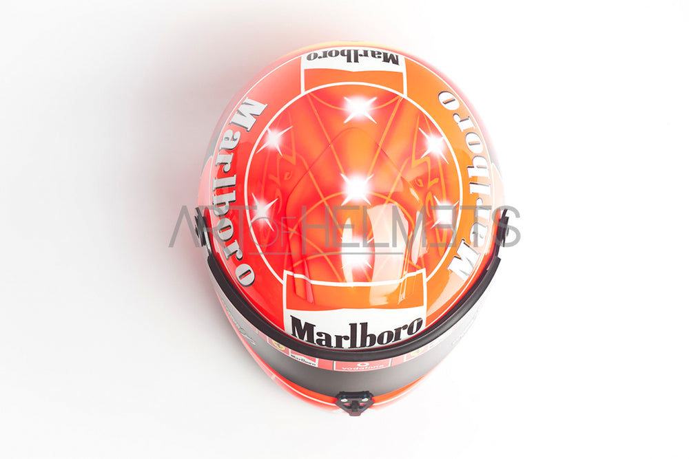 Michael Schumacher 2005 Casque pleine grandeur 1:1 réplique 1:1 pour Michael Schumacher