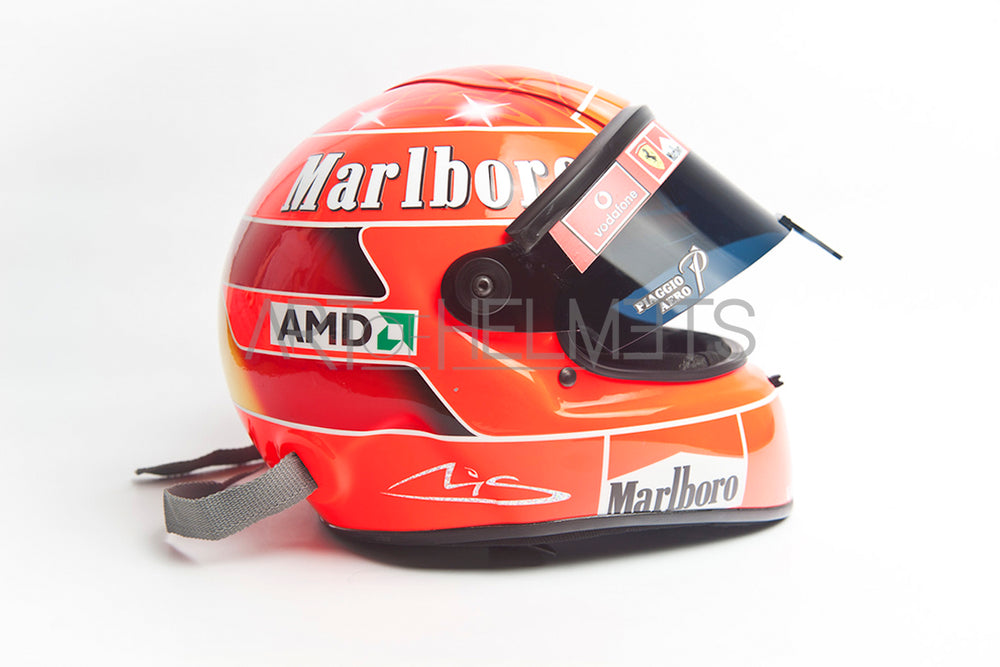 Michael Schumacher 2005 Casque pleine grandeur 1:1 réplique 1:1 pour Michael Schumacher