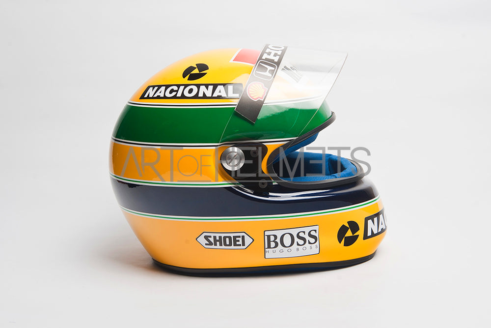 Ayrton Senna 1992 F1 Full-Size 1:1 Replica Helmet