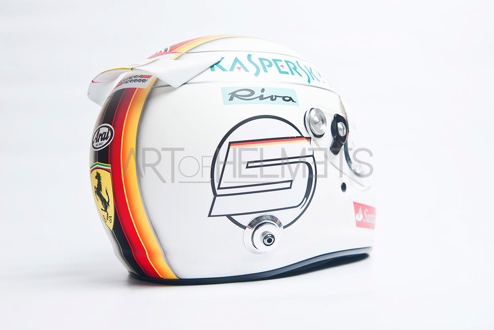 Sebastian Vettel 2017 Grand Prix d'Australie Grand Prix Full-Size 1:1 Replica Helmet
