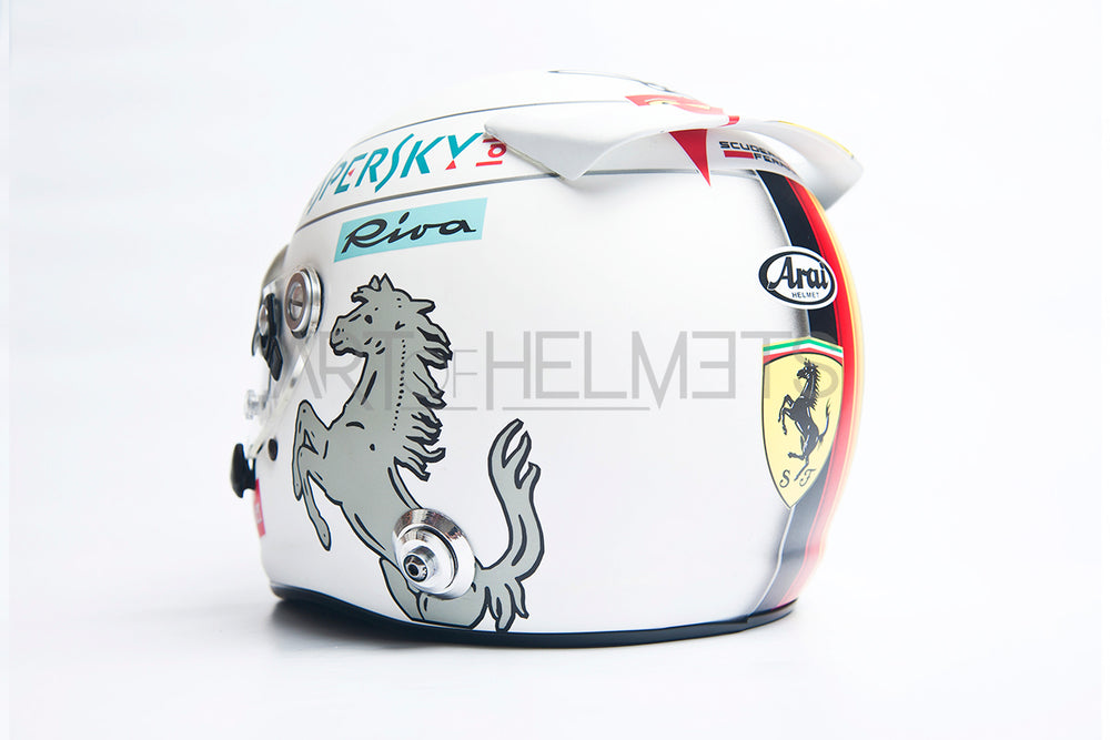Sebastian Vettel 2017 Grand Prix d'Australie Grand Prix Full-Size 1:1 Replica Helmet
