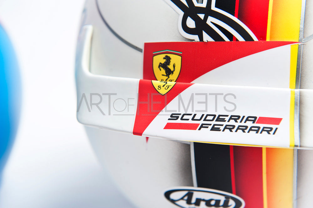 Sebastian Vettel 2017 Grand Prix d'Australie Grand Prix Full-Size 1:1 Replica Helmet