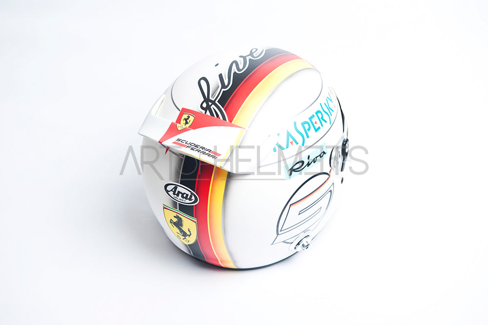 Sebastian Vettel 2017 Grand Prix d'Australie Grand Prix Full-Size 1:1 Replica Helmet