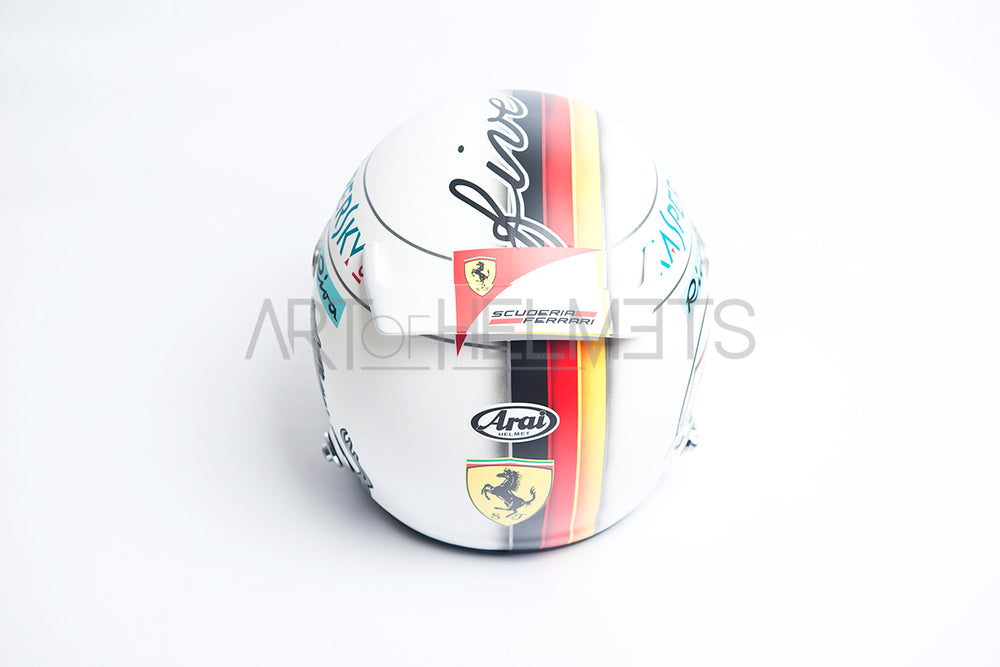 Sebastian Vettel 2017 Grand Prix d'Australie Grand Prix Full-Size 1:1 Replica Helmet