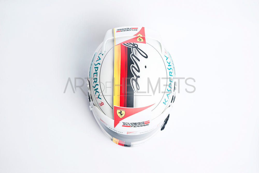 Sebastian Vettel 2017 Grand Prix d'Australie Grand Prix Full-Size 1:1 Replica Helmet