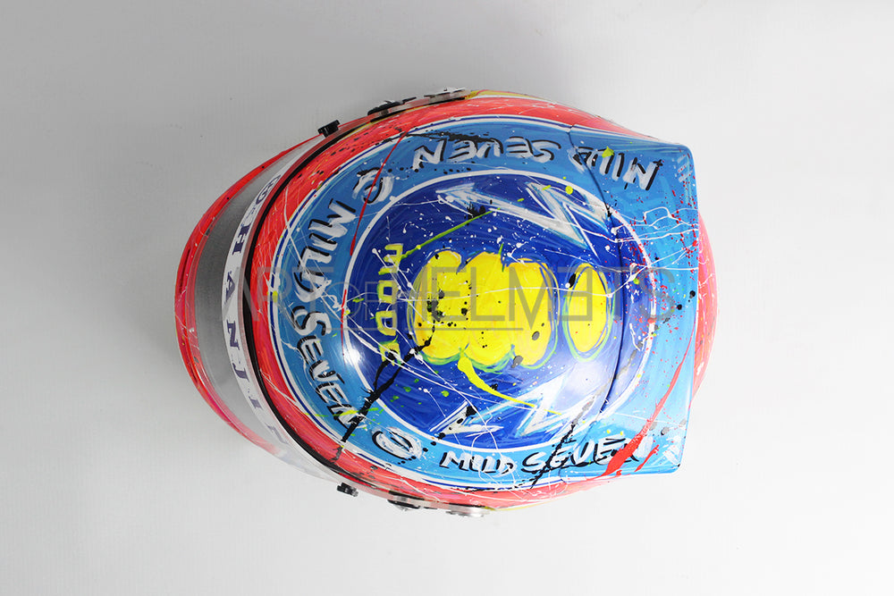 Fernando Alonso 2005 Art Custom Full-Size 1:1 Replica Helmet by Montesano.