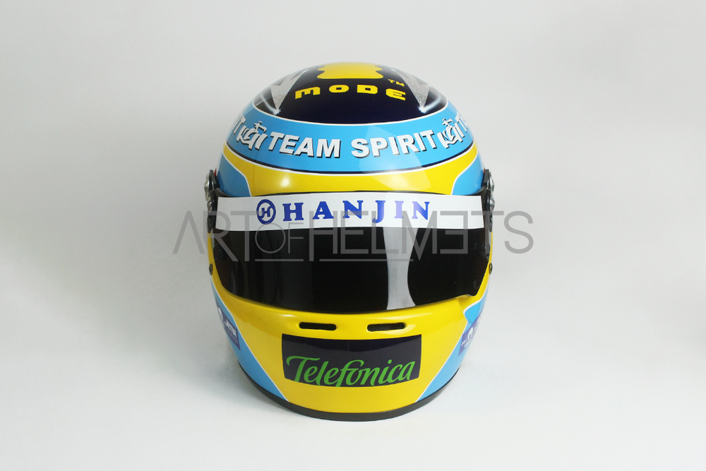 Fernando Alonso 2006 "Team Spirit" F1 World Champion Full-Size 1:1 Replica Helmet