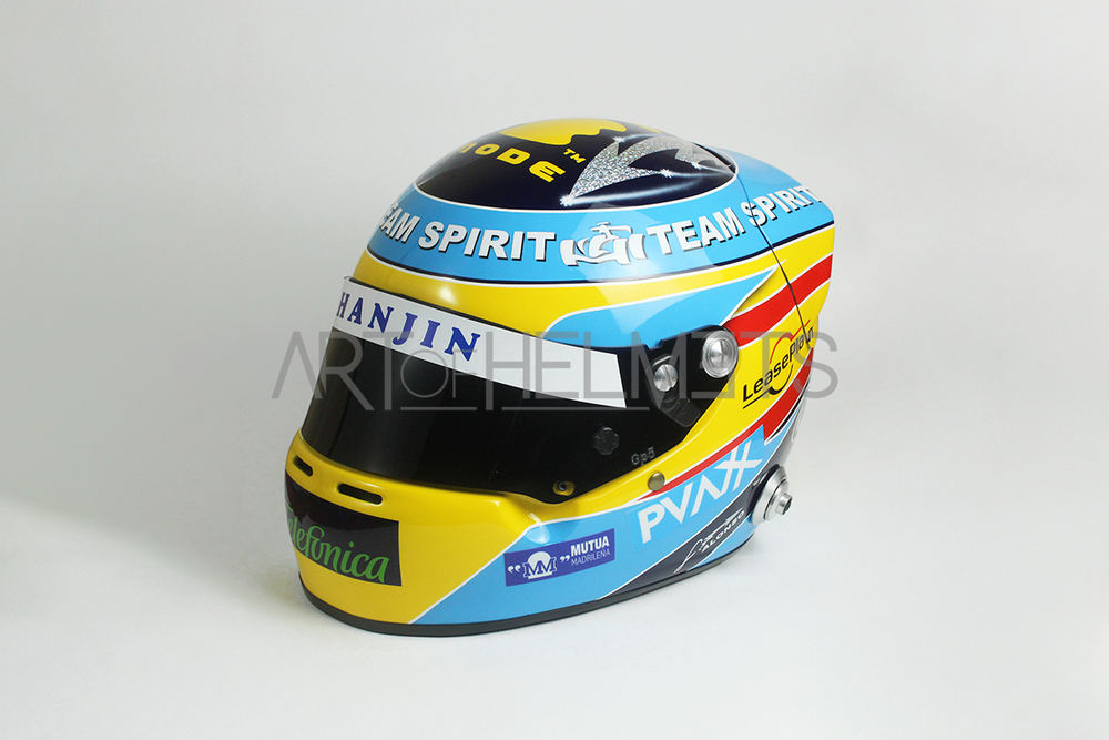 Fernando Alonso 2006 "Team Spirit" F1 World Champion Full-Size 1:1 Replica Helmet