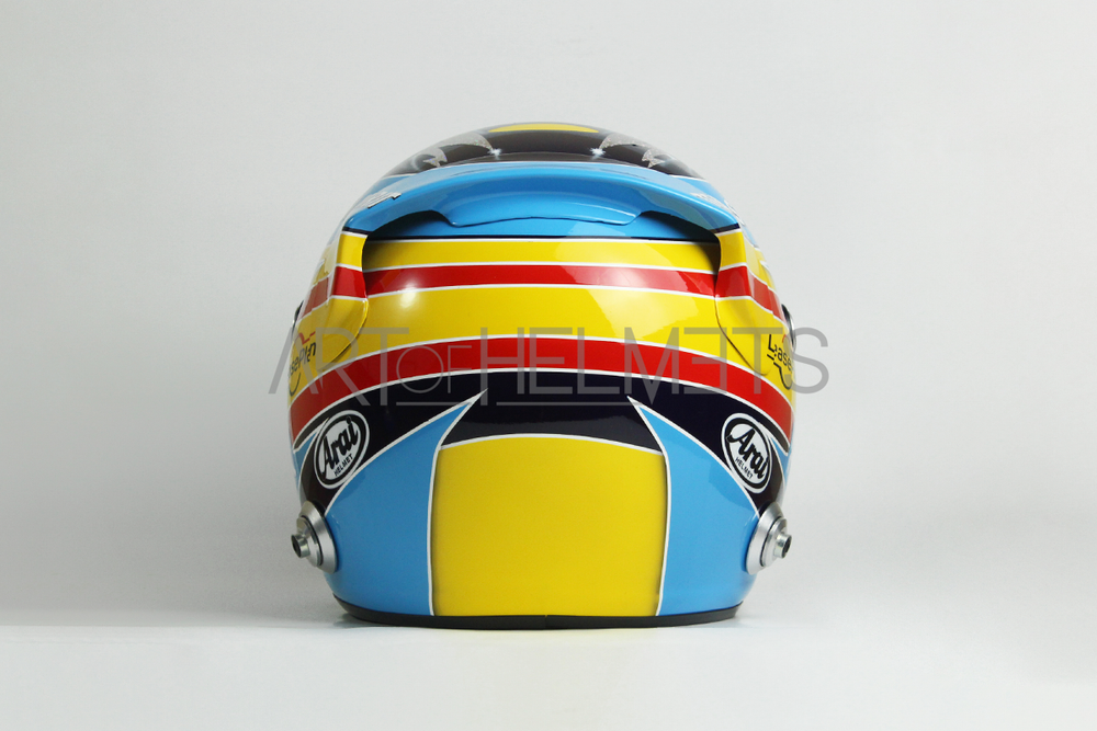 Fernando Alonso 2006 "Team Spirit" F1 World Champion Full-Size 1:1 Replica Helmet