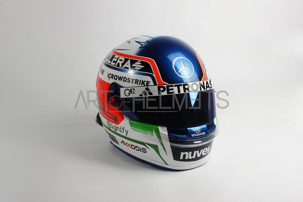 Kimi Antonelli 2025 F1 Full-Size 1:1 Replica Helmet