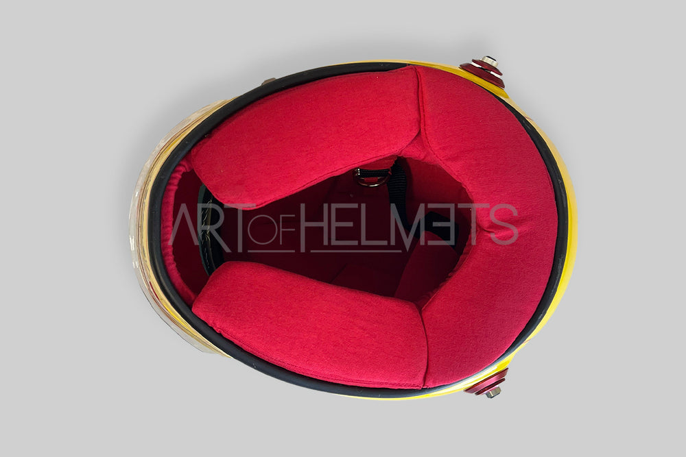 Lewis Hamilton 2025 F1 Pre- Season Full-Size 1:1 Replica Helmet (Glossy)