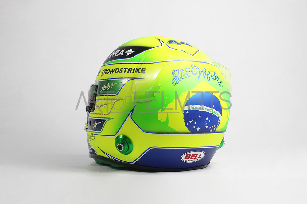 Lewis Hamilton 2024 F1 Brazilian GP Full-Size 1:1 Replica Helmet