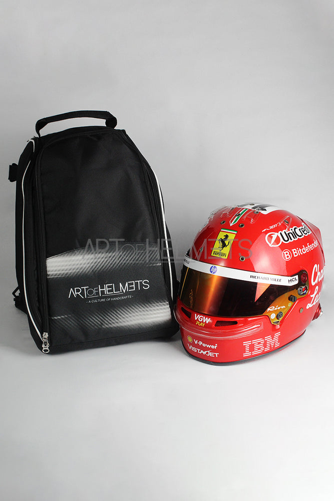 Charles Leclerc 2025 F1 Monza GP Special Full-Size 1:1 Replica Helmet