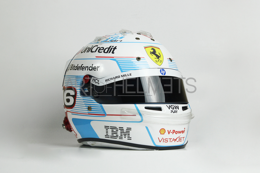 Charles Leclerc 2025 Monaco GP F1 Full-Size 1:1 Replica Helmet