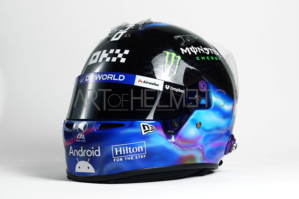 Lando Norris 2024 Singapore GP F1 Full-Size 1:1 Replica Helmet