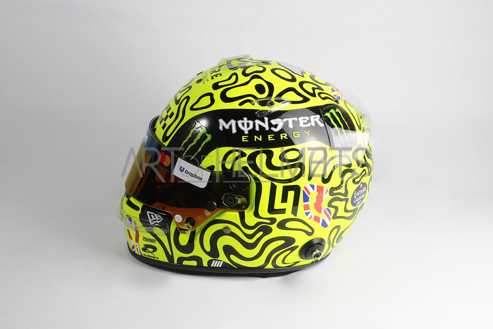 Lando Norris 2025 Silverstone GP F1 Full-Size 1:1 Replica Helmet