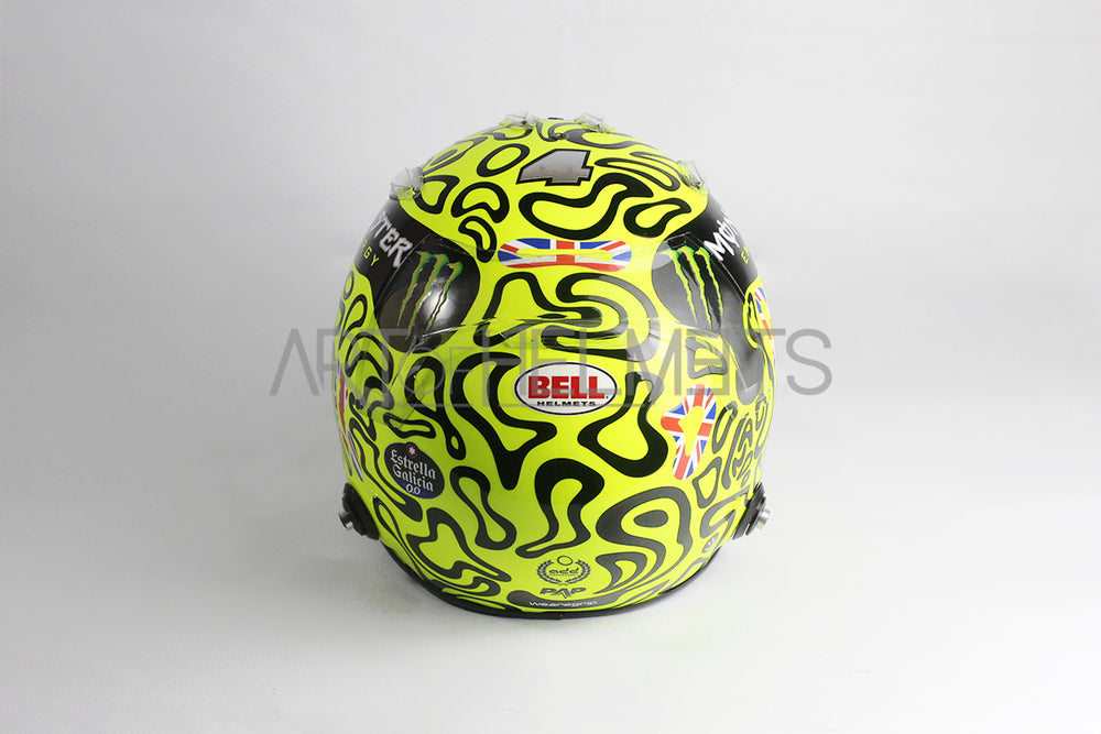 Lando Norris 2025 Silverstone GP F1 Full-Size 1:1 Replica Helmet