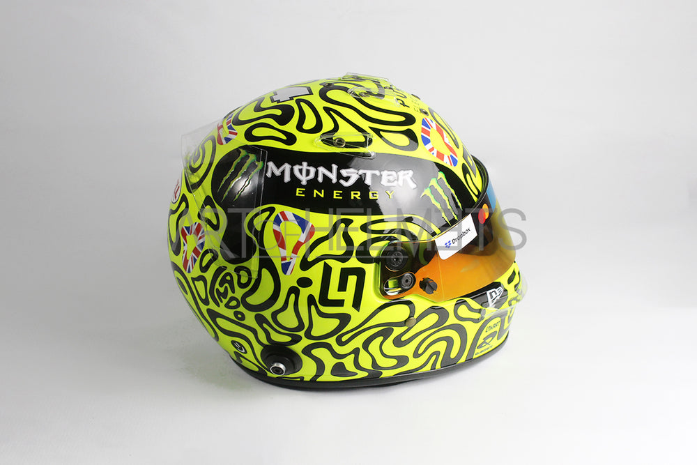 Lando Norris 2025 Silverstone GP F1 Full-Size 1:1 Replica Helmet
