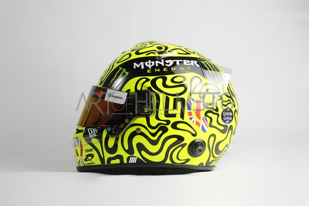 Lando Norris 2025 Silverstone GP F1 Full-Size 1:1 Replica Helmet
