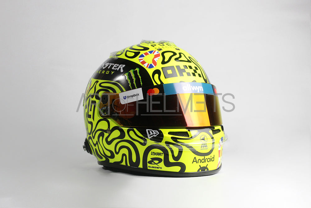Lando Norris 2025 Silverstone GP F1 Full-Size 1:1 Replica Helmet