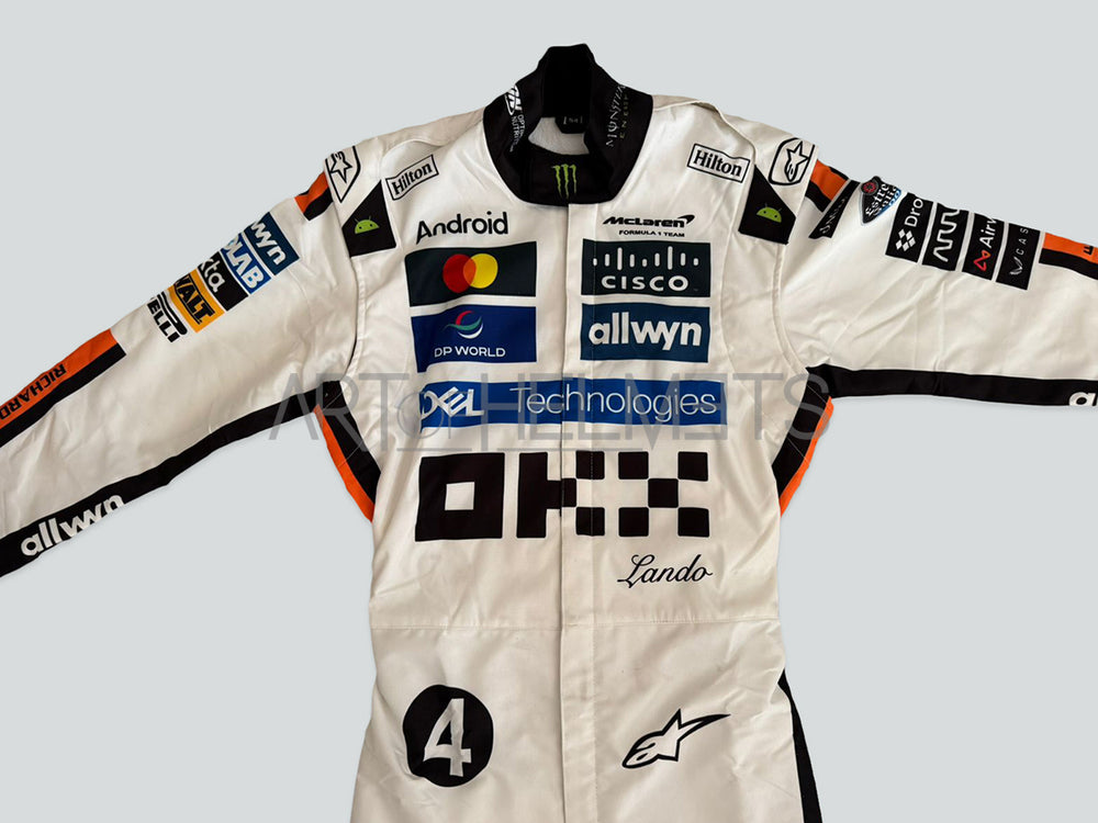 Lando Norris 2025 Monaco Grand Prix F1 Race Suit Replica