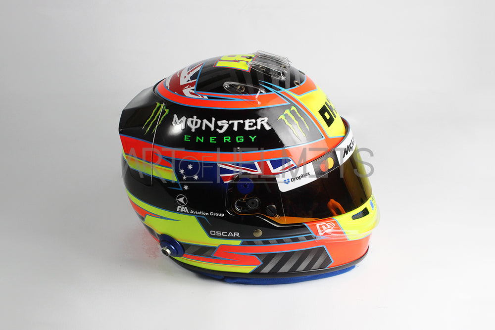 Oscar Piastri 2025 Regular Season F1 Full-Size 1:1 Replica Helmet