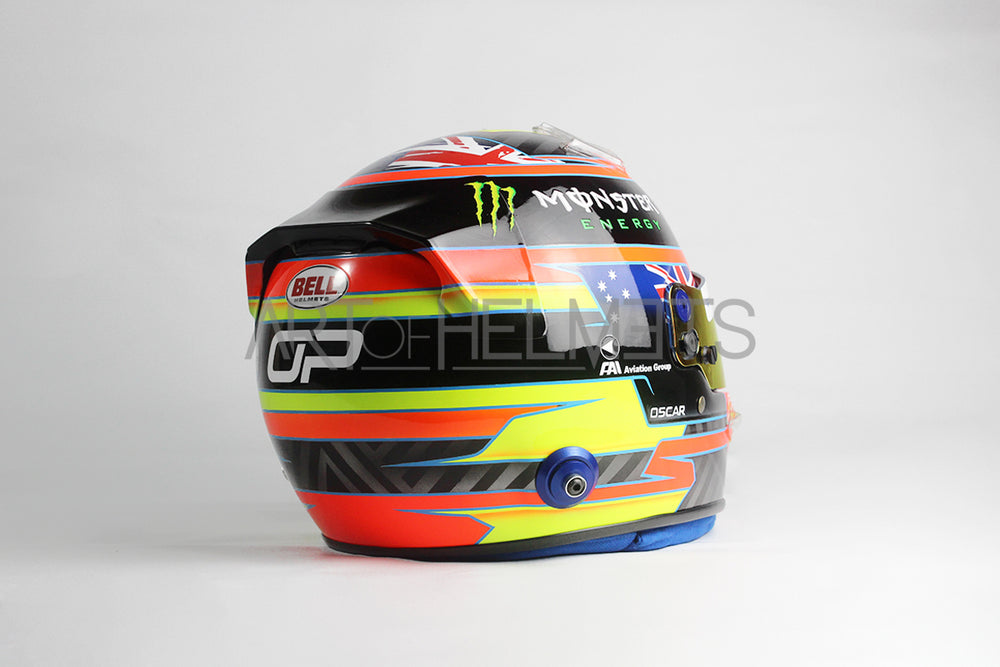 Oscar Piastri 2025 Regular Season F1 Full-Size 1:1 Replica Helmet