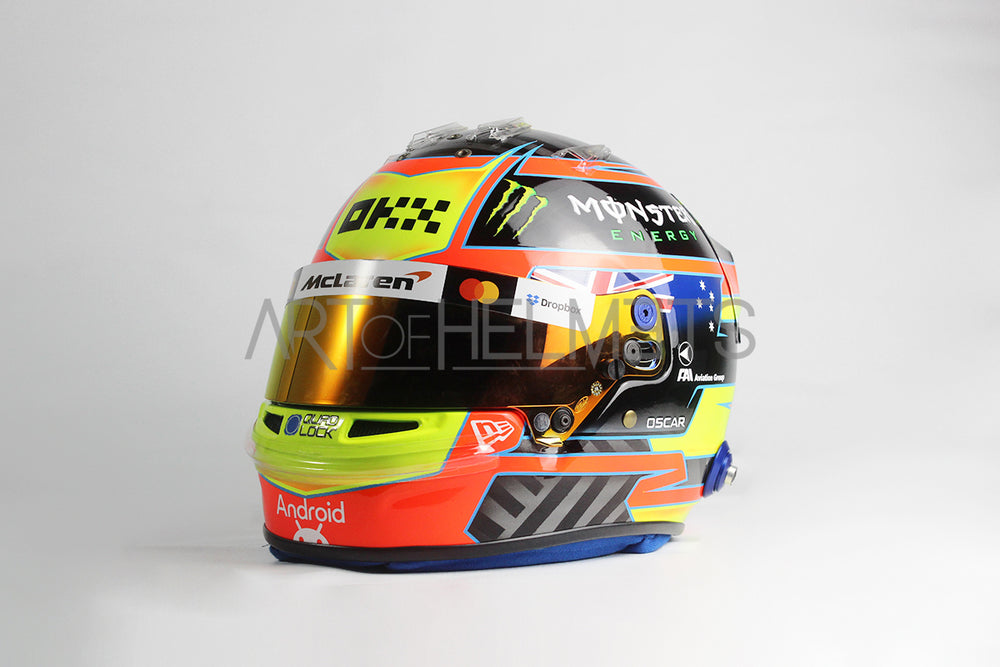 Oscar Piastri 2025 Regular Season F1 Full-Size 1:1 Replica Helmet