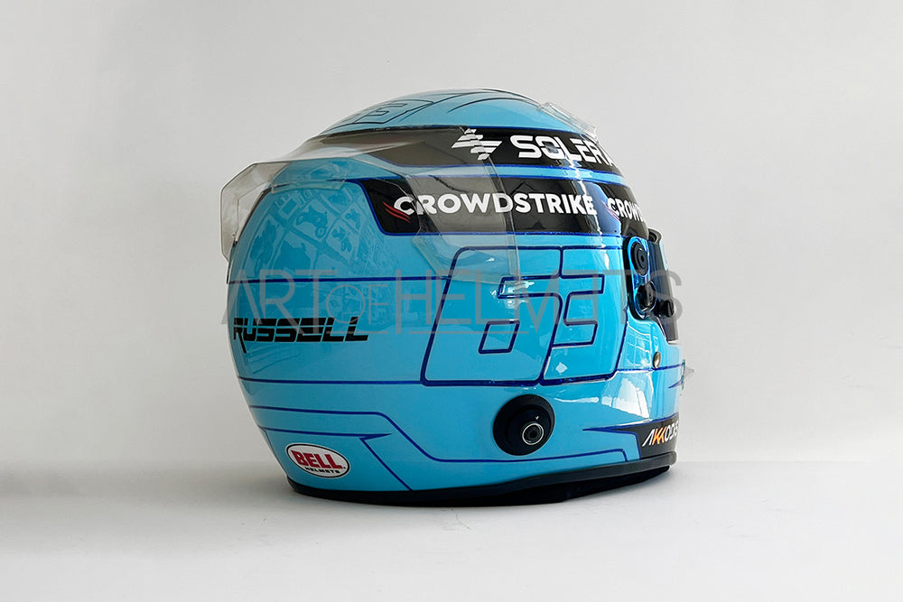 George Russell 2024 F1 Full-Size 1:1 Replica Helmet