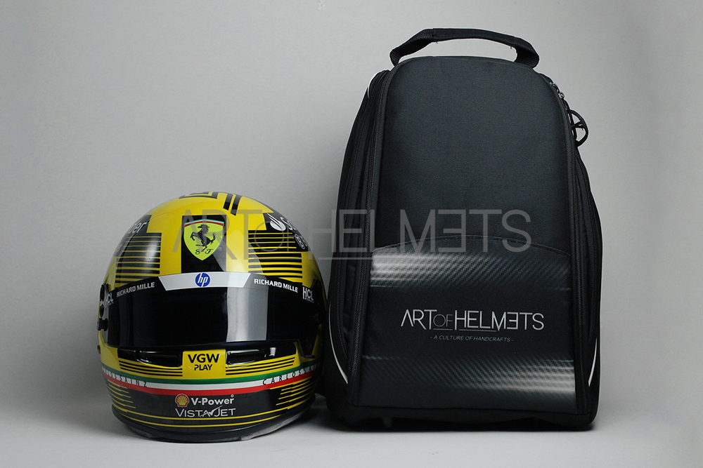 Carlos Sainz 2024 Monza Grand Prix F1 Full-Size 1:1 Replica Helmet