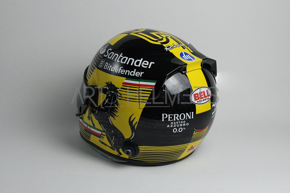Carlos Sainz 2024 Monza Grand Prix F1 Full-Size 1:1 Replica Helmet