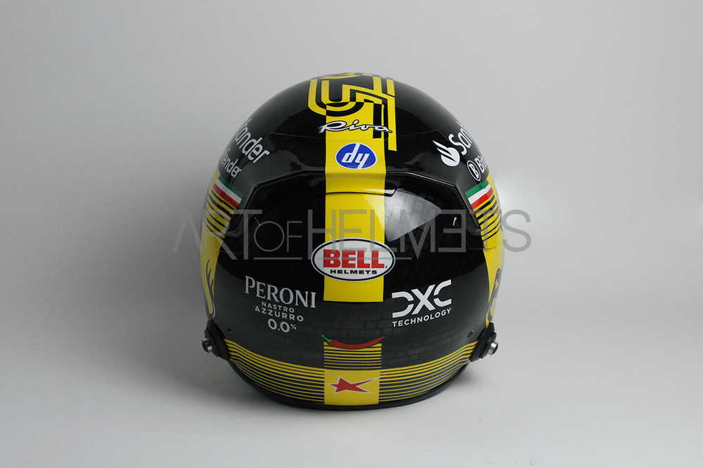 Carlos Sainz 2024 Monza Grand Prix F1 Full-Size 1:1 Replica Helmet